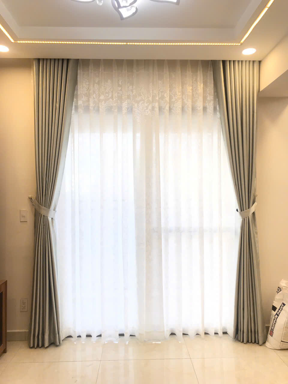 rèm vải theo phong cách nội thất